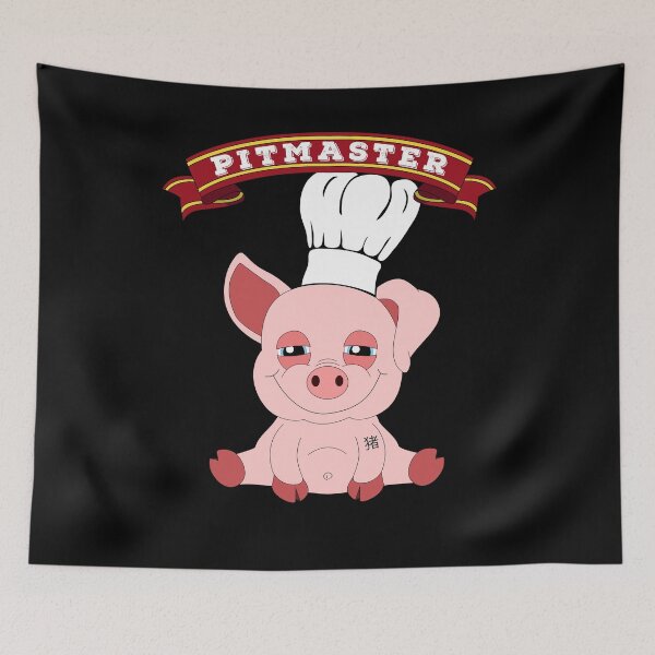 Item preview, Pig Pitmaster BBQ Barbecue Grill Piglet designed and sold by Basti09.