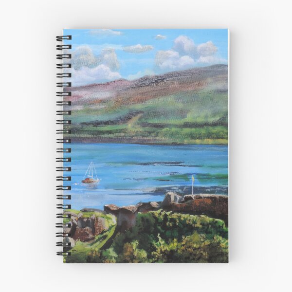 Item preview, Loch Ness Urquhart castle painting designed and sold by GORDON BRUCE ART.
