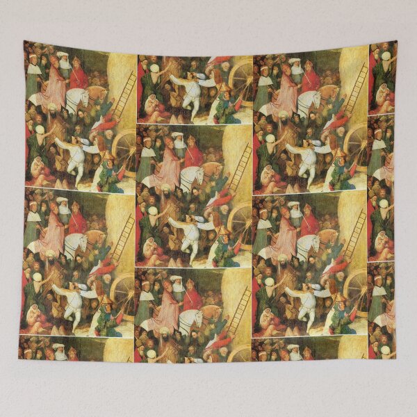 Item preview, haywain detail - Hieronymus Bosch designed and sold by Vintage Designs +.