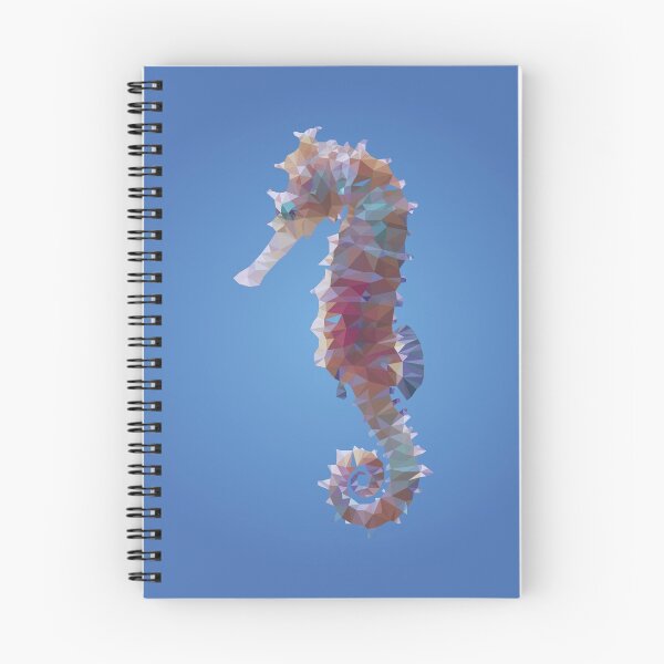 Item preview, Low Poly Seahorse Purple designed and sold by LadyJellyfish.