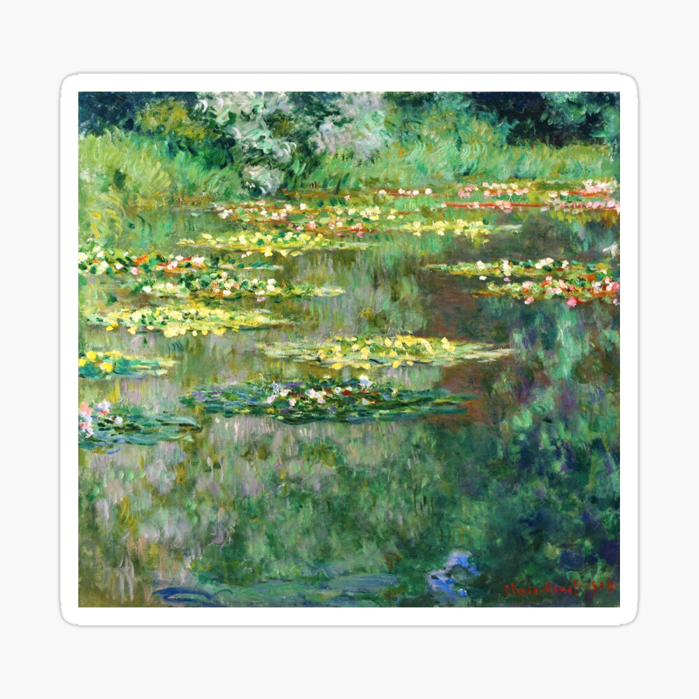  Claude Monet Pillow