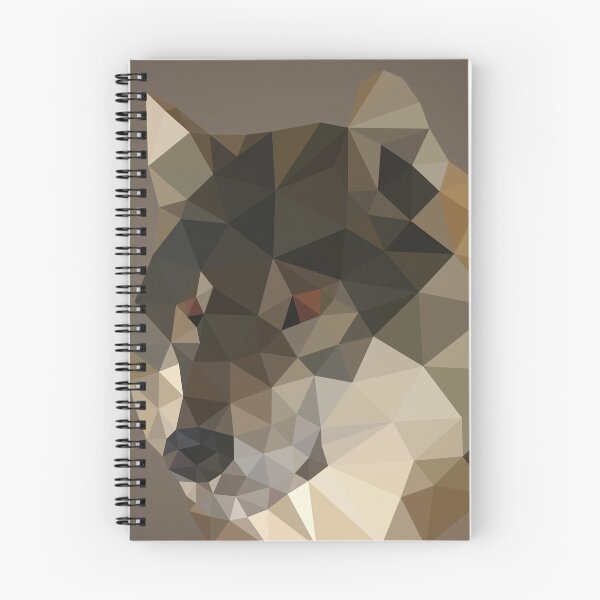 Item preview, Low Poly Wolf designed and sold by LadyJellyfish.