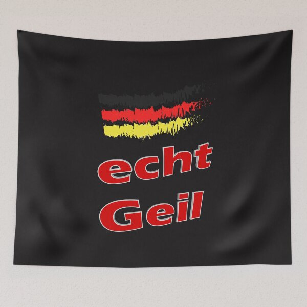 Artikelvorschau, Echt Geil Deutschland Flagge Fan Geschenk Fussball Sport entworfen und verkauft von dm4design.