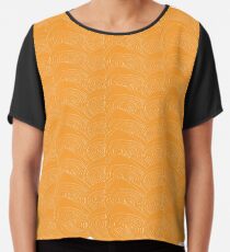circle Chiffon Top