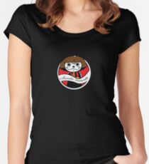 Camiseta entallada de cuello redondo Santa Muerte
