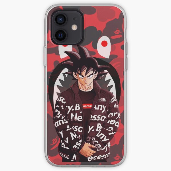 bape shark goku iPhone Soft Case
