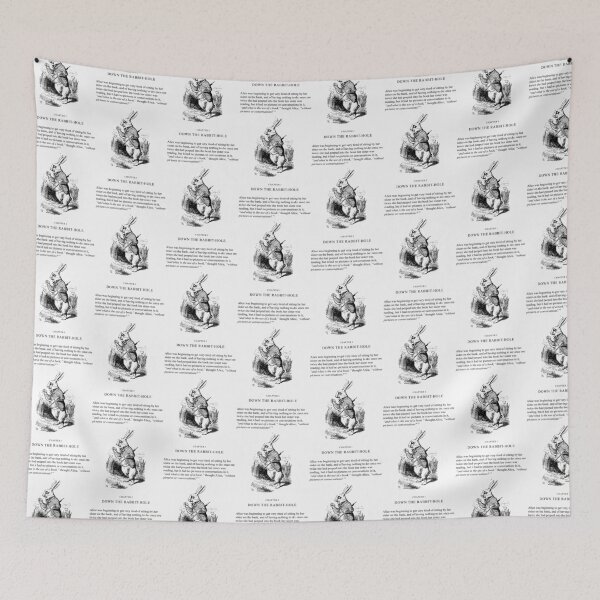 Item preview, Alice Lewis Carrol designed and sold by carolinavolo.
