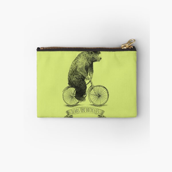 Item preview, Bears on Bicycles (lime option) designed and sold by opifan.