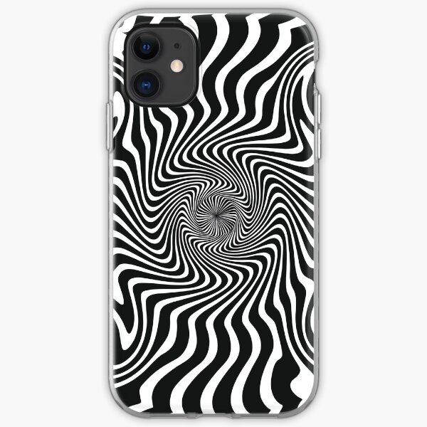 optical spin iPhone Soft Case