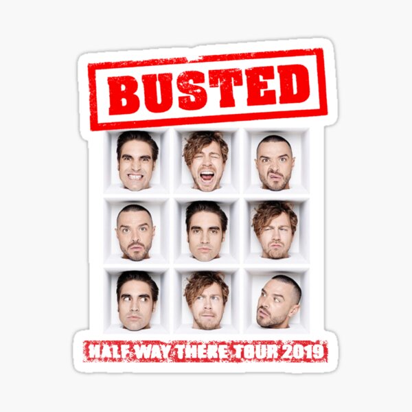 Busted tour 2019 Sticker