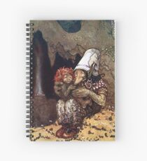 Mutterliebe - John Bauer Spiralblock