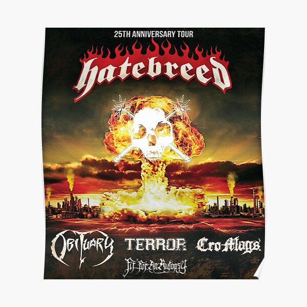 Hatebreed Posters Redbubble