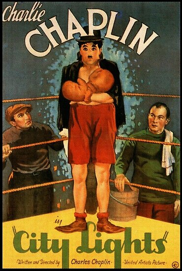 Poster Image Chaplin's City lights