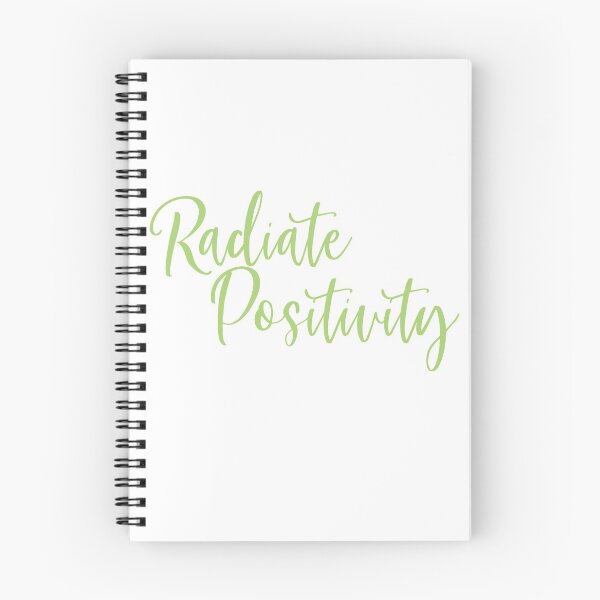 Item preview, Green Script Radiate Positivity designed and sold by Skylyr VanDerveer.
