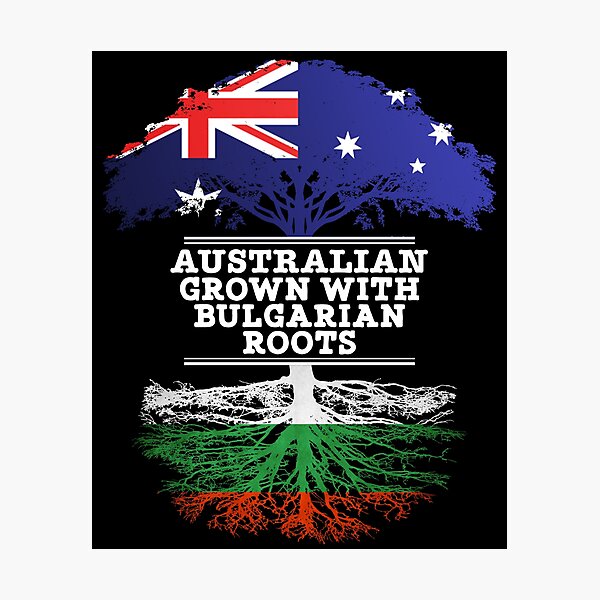 Item preview,  Australian Grown With Bulgarian Roots - Gift For Bulgarian From Australia With Country Roots From Bulgaria designed and sold by Popini.