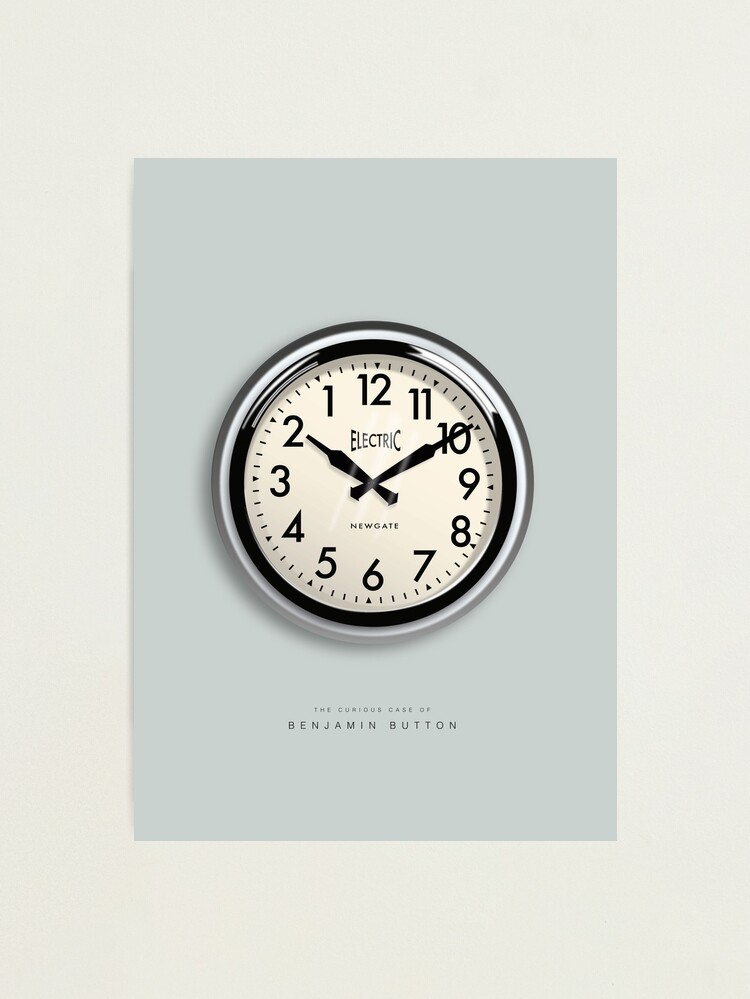 Alternate view of The Curious Case of Benjamin Button - Alternative Movie Poster Photographic Print