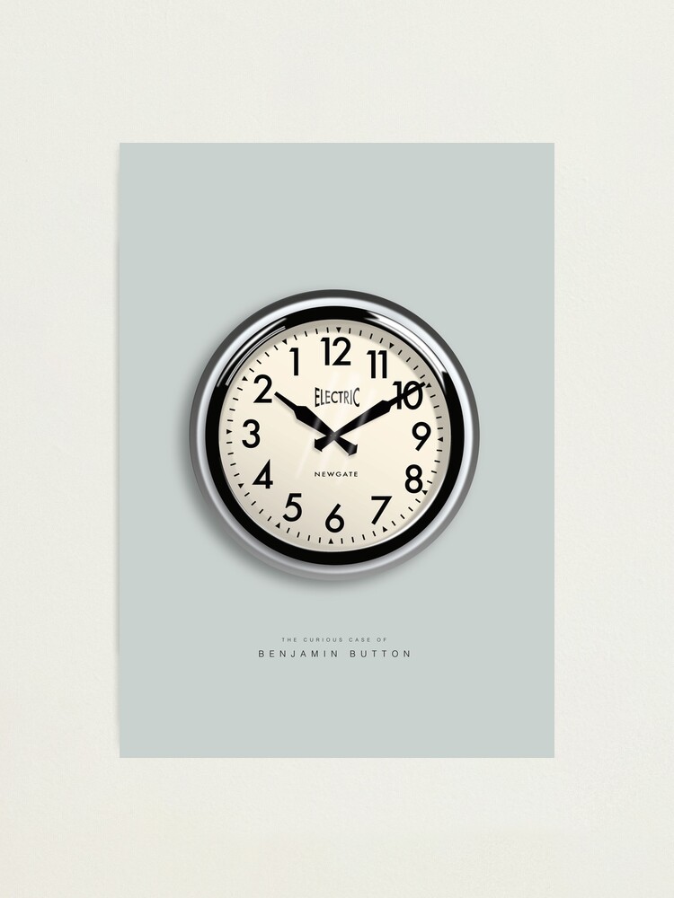 Alternate view of The Curious Case of Benjamin Button - Alternative Movie Poster Photographic Print