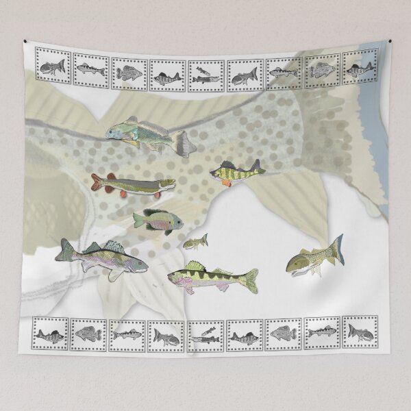 Item preview, For the Love of Fish designed and sold by GreenElizabeth.