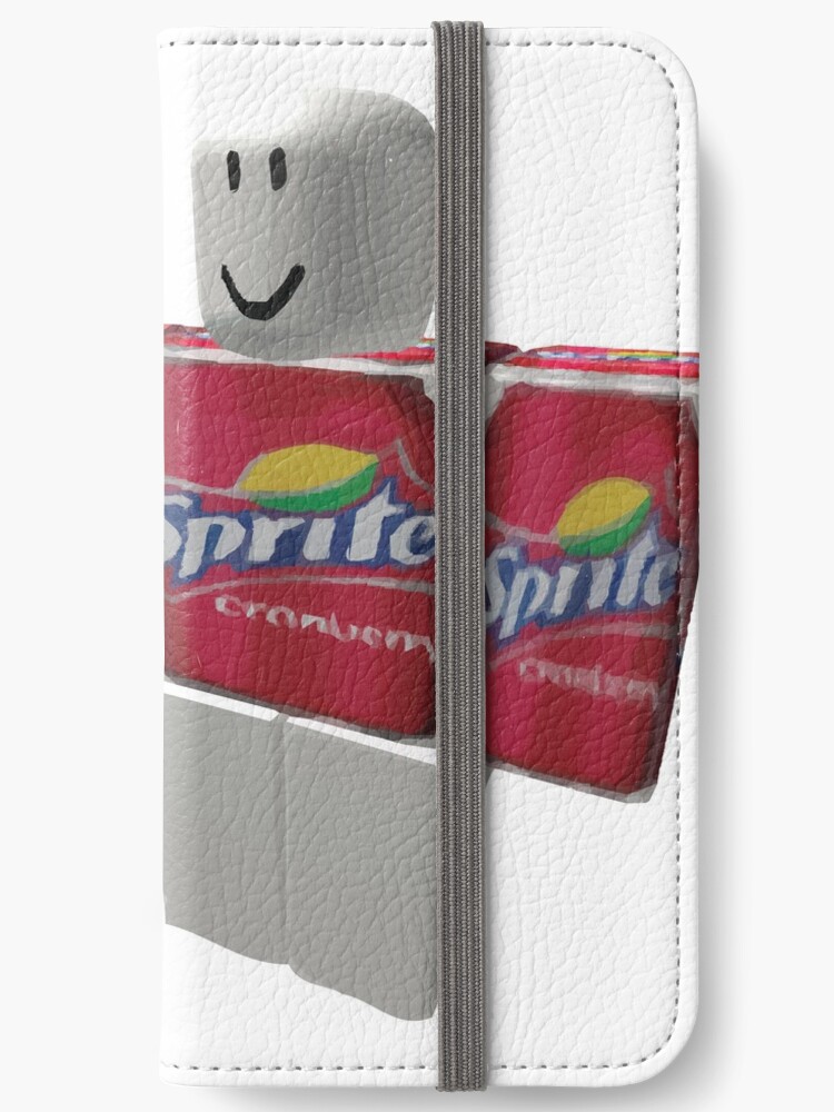 Sprite Cranberry Roblox Guy Iphone Wallet By Eggowaffles - sprite cranberry roblox guy leggings