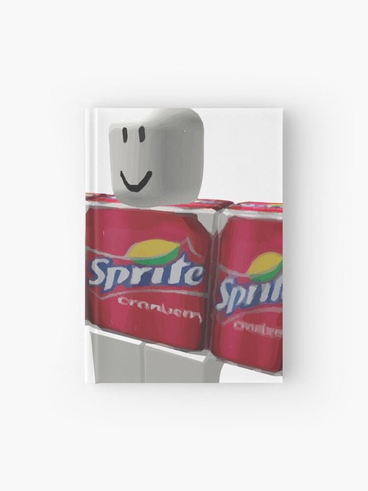 Sprite Cranberry Roblox Guy Hardcover Journal By Eggowaffles Redbubble - roblox sprite cranberry shirt