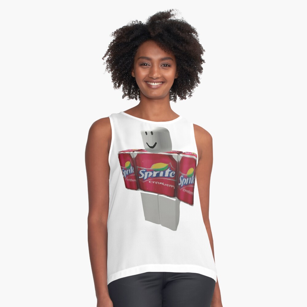 Sprite Cranberry Roblox Guy Sleeveless Top By Eggowaffles Redbubble - sprite cranberry roblox guy scarf