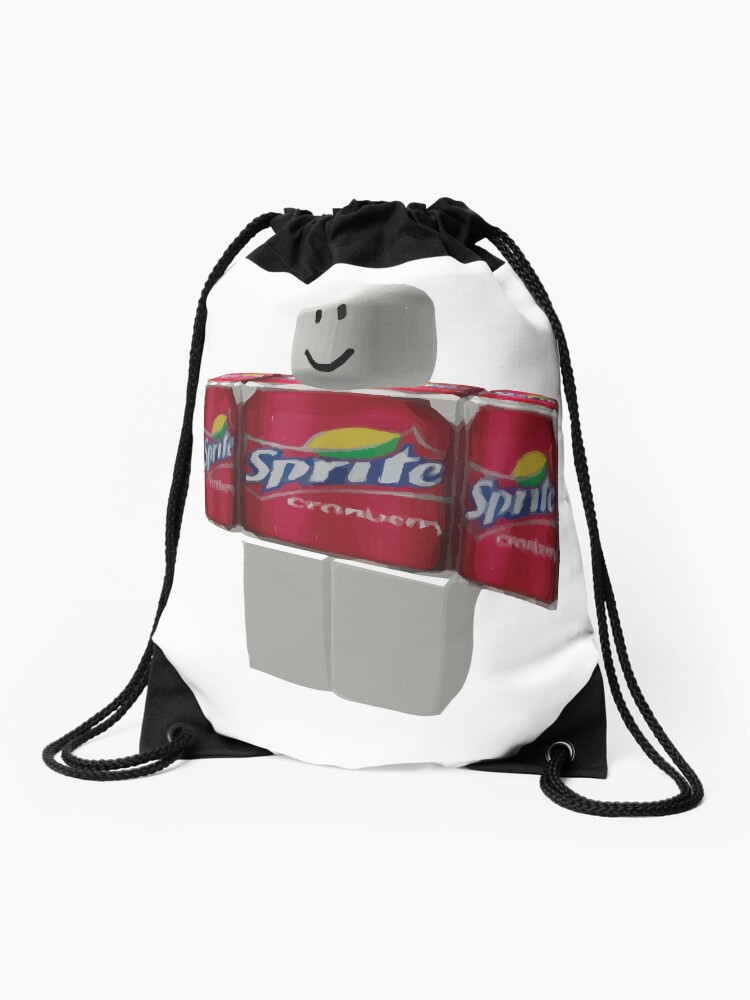 Sprite Cranberry Roblox Guy Drawstring Bag By Eggowaffles Redbubble - sprite cranberry roblox t shirt