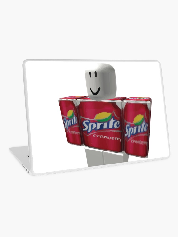 Sprite Cranberry Roblox Guy Laptop Skin By Eggowaffles Redbubble - how to make a shirt on roblox 2019 mac