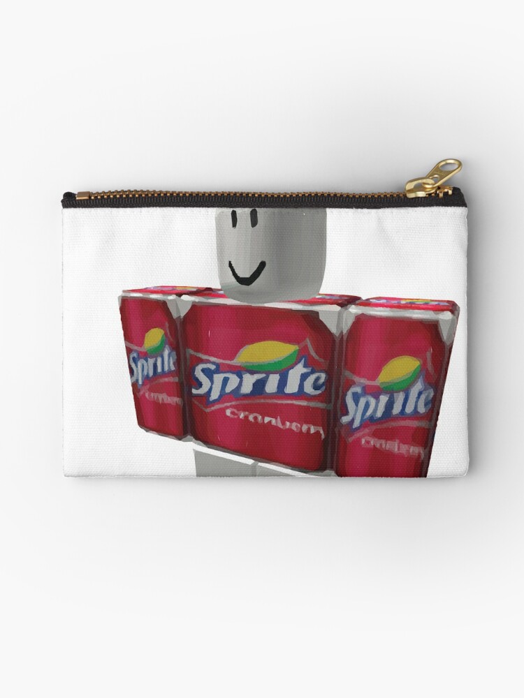 Sprite Cranberry Roblox Guy Zipper Pouch By Eggowaffles - 