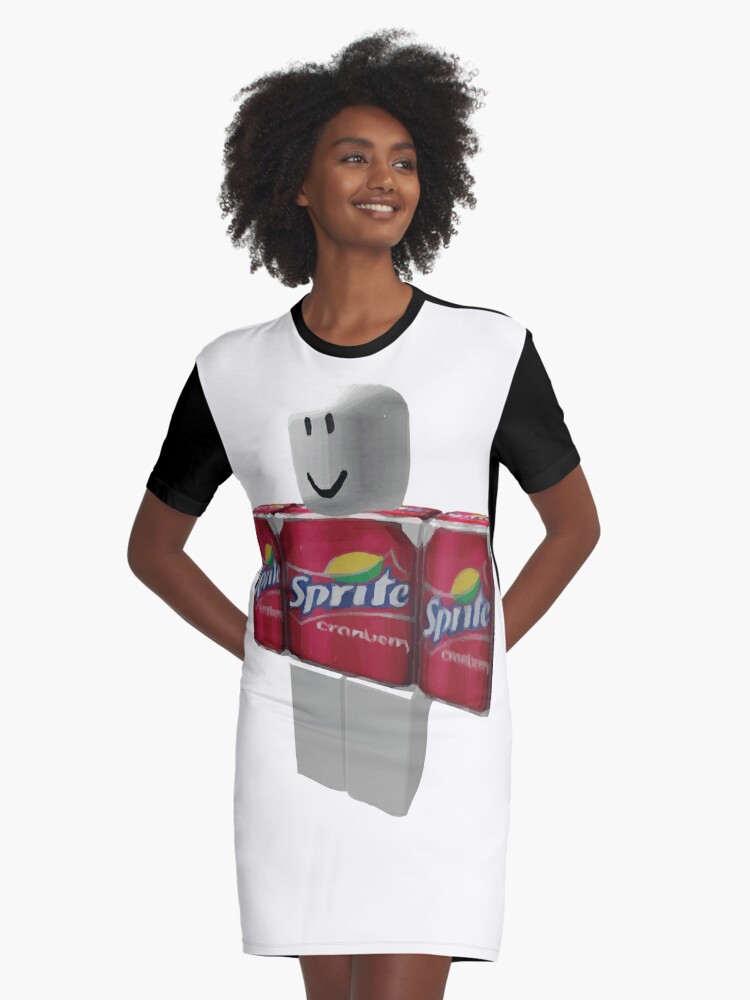 Sprite Cranberry Roblox Guy Graphic T Shirt Dress By Eggowaffles Redbubble - sprite cranberry roblox outfit