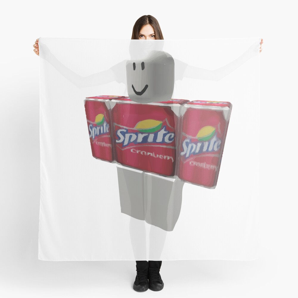 Sprite Cranberry Roblox Guy Scarf By Eggowaffles Redbubble - sprite cranberry roblox guy scarf