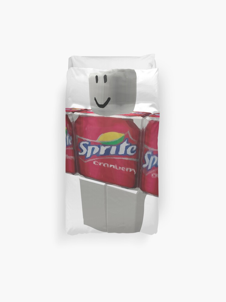 Sprite Cranberry Roblox Guy Duvet Cover By Eggowaffles Redbubble - egg sprite roblox