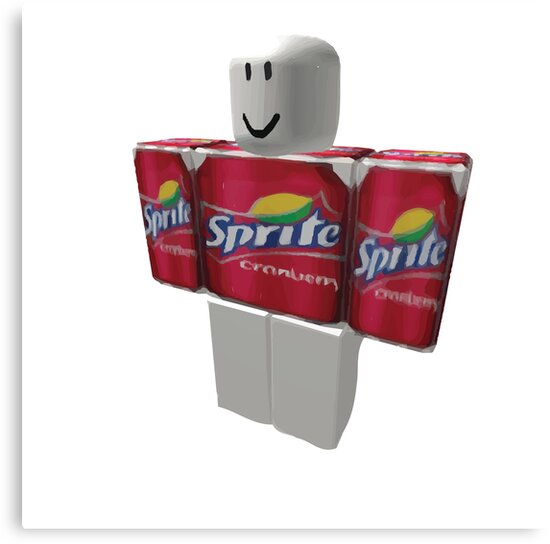 "Sprite cranberry ROBLOX guy" Canvas Print by eggowaffles | Redbubble
