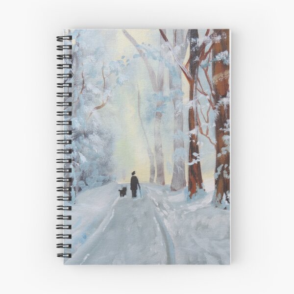 Item preview, Winter walk with the dog designed and sold by GORDON BRUCE ART.