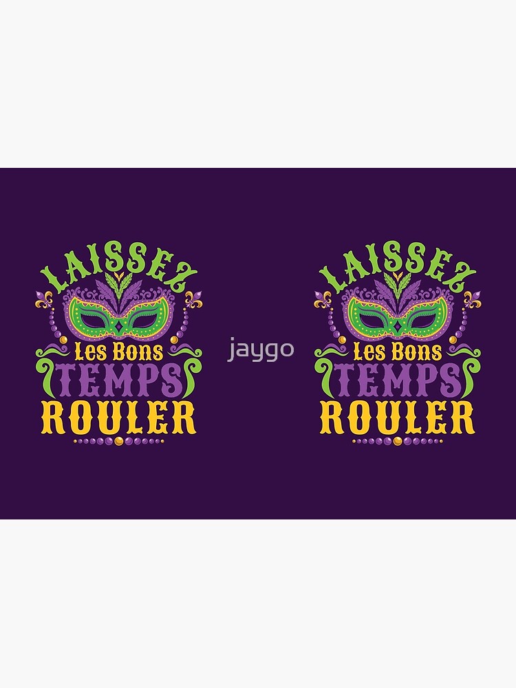 Laissez Les Bons Temps Rouler Mardi Gras Sticker for Sale by jaygo