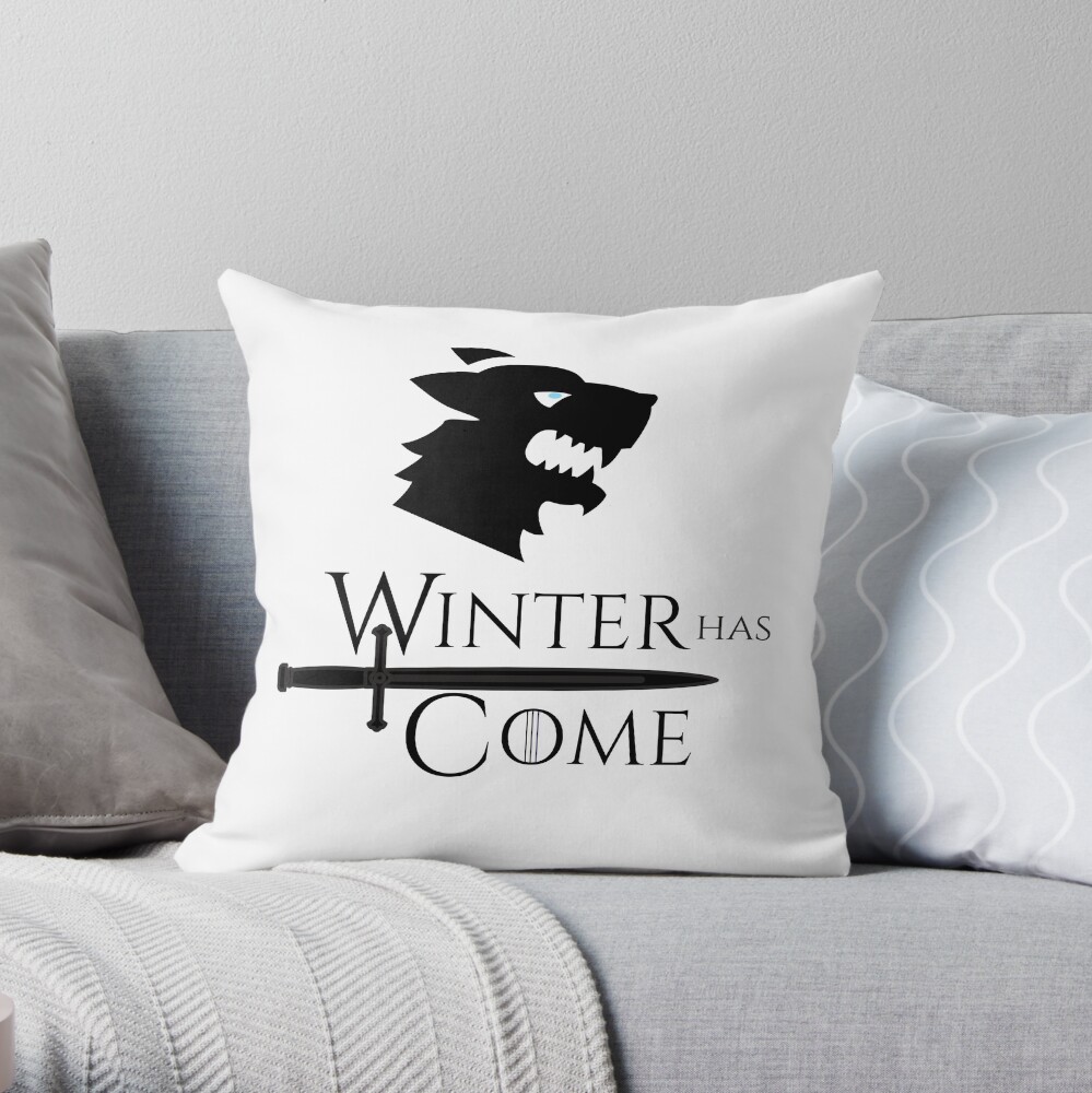 Game of Thrones - Winter has Come! Throw Pillow