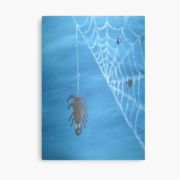 Item preview, spider making a web designed and sold by BellsPainting.