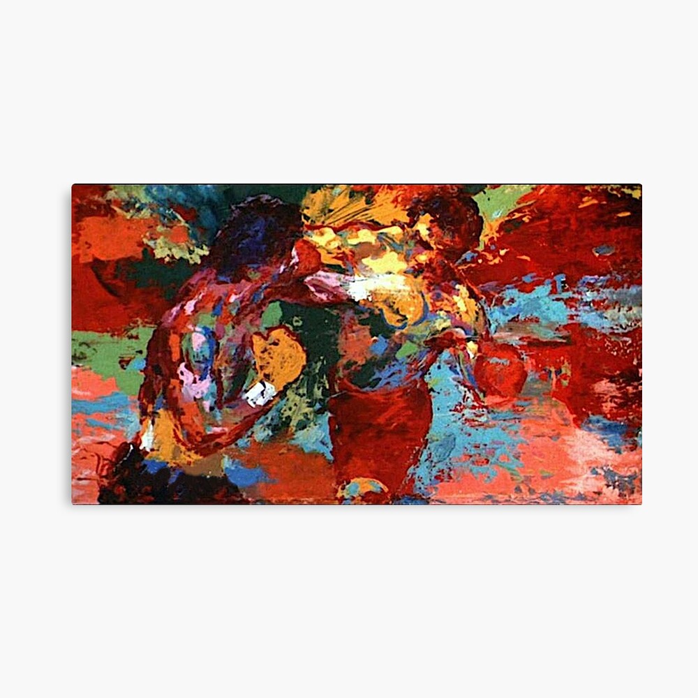 Rocky VS. Apollo Canvas Print