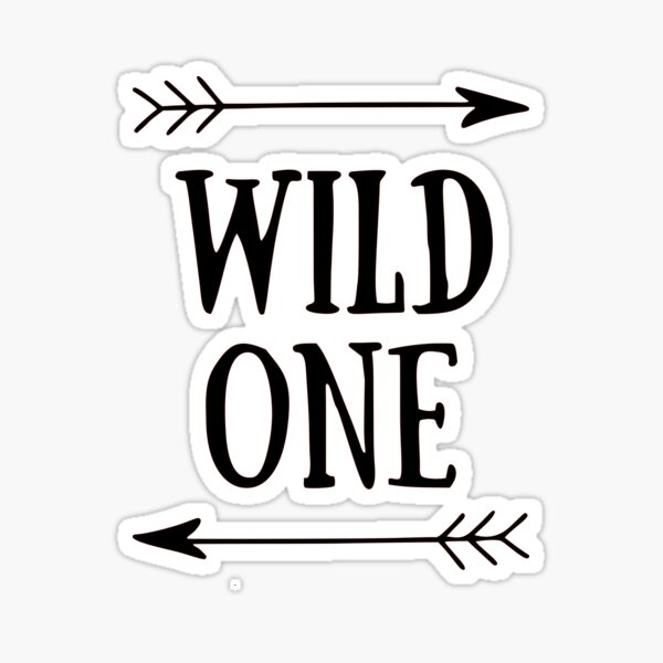 Download Wild One Toddler Stickers Redbubble