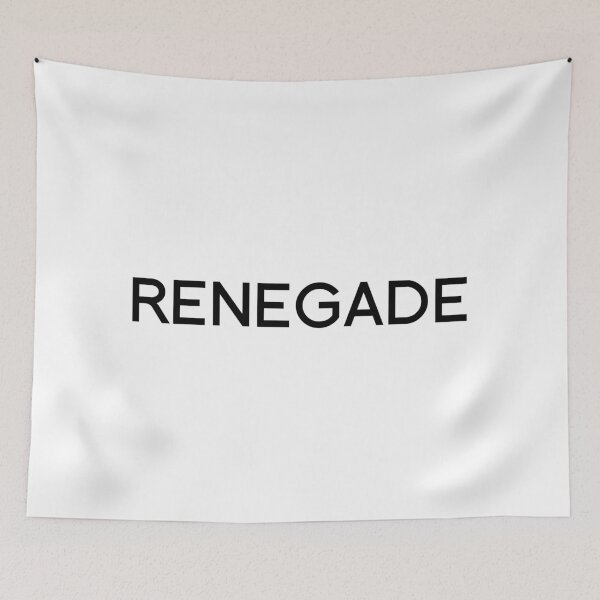 Item preview, RENEGADE designed and sold by Character Assassination.