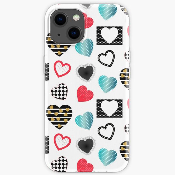 Hearts iPhone Soft Case