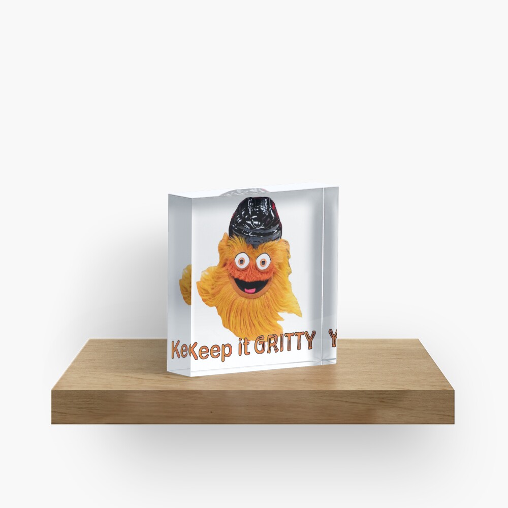 Gritty Philadelphia Flyers Mascot Philly Keep It 2020 Acrylic Block