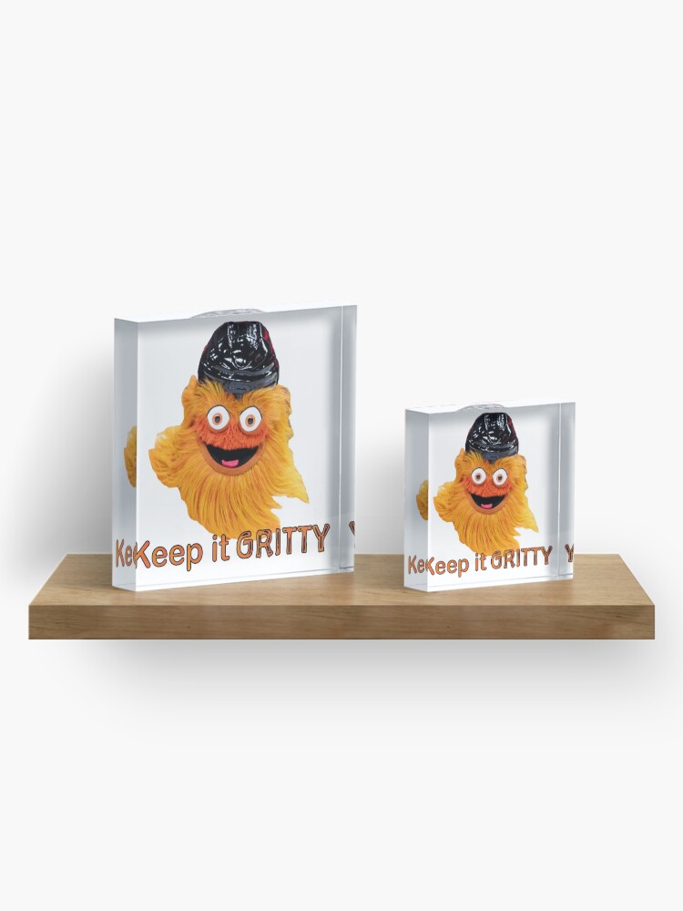 Alternate view of Gritty Philadelphia Flyers Mascot Philly Keep It 2020 Acrylic Block
