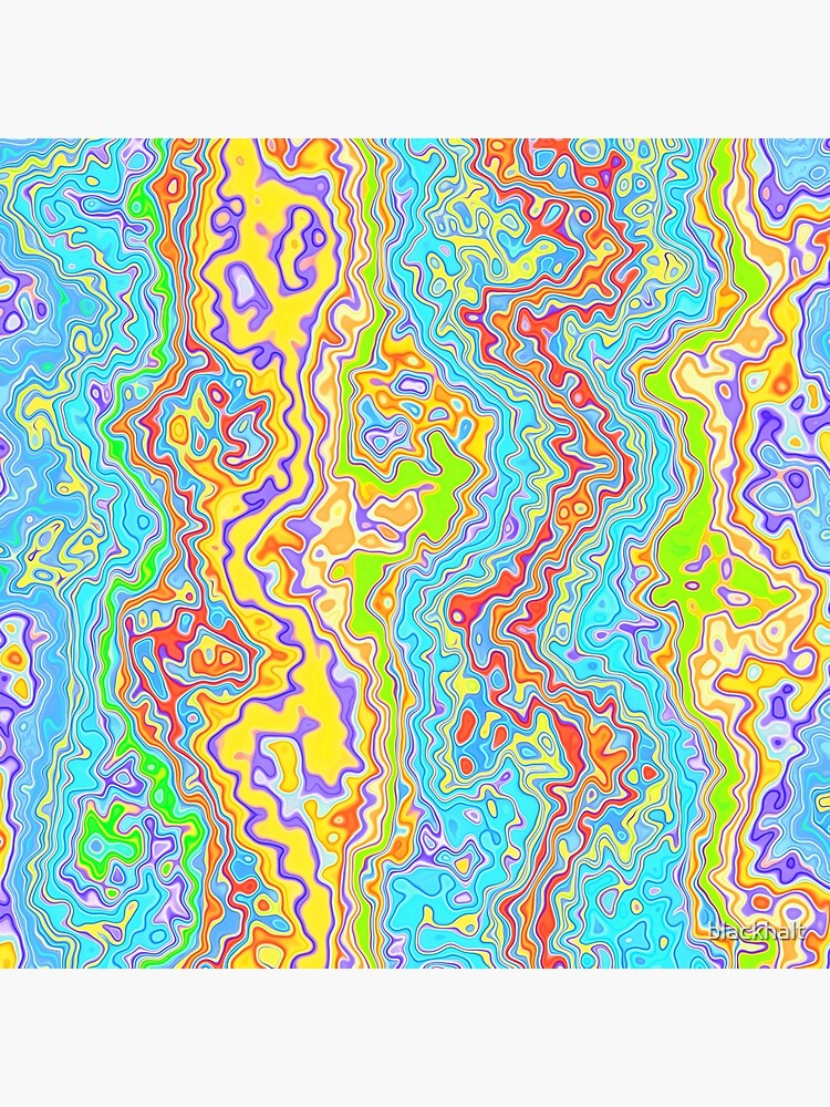 Abstract color streams by blackhalt