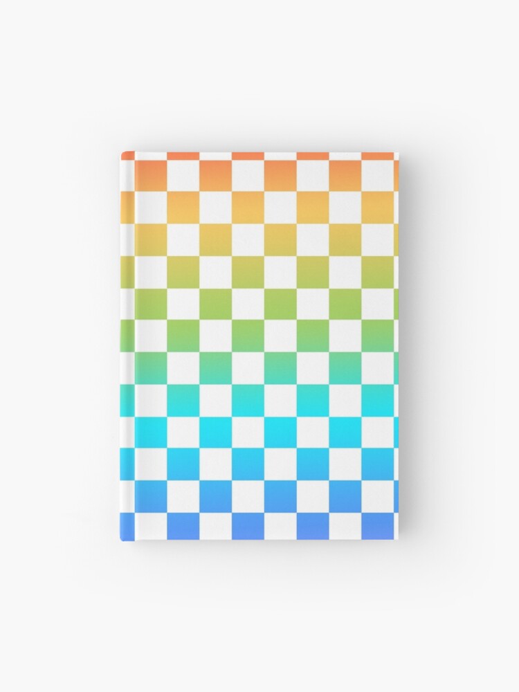 rainbow checkerboard