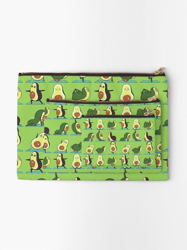 Alternate view of Avocado Yoga Zipper Pouch
