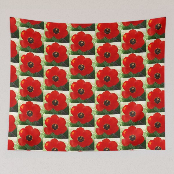 Item preview, Red flower, nature designed and sold by Sternchen2789.