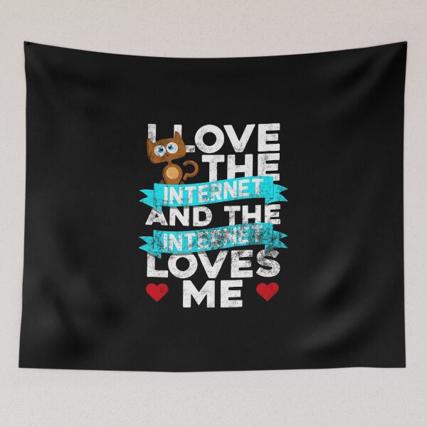 Item preview, Cat Internet LOVE catlove chat community Miez! designed and sold by bickhofe.