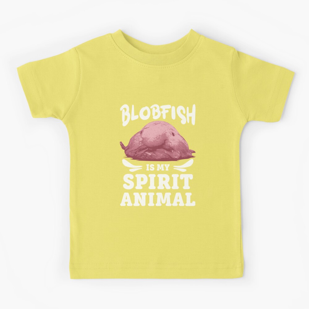 Blobfish Is My Spirit Animal Funny Blobfish Meme' Kids' Sport T-Shirt