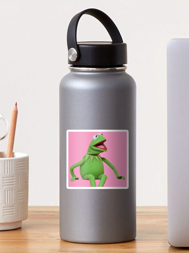 Thumbnail 1 of 3, Sticker, Kermit The Frog designed and sold by myyeticactus.