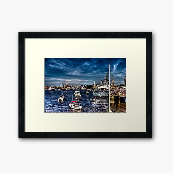 Item preview, Busy Harbor designed and sold by LudaNayvelt.